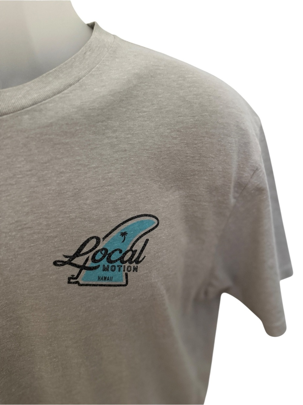 Local Motion Hawaii Surf Fin Tee Shirt Men L Large - Picture 3 of 6
